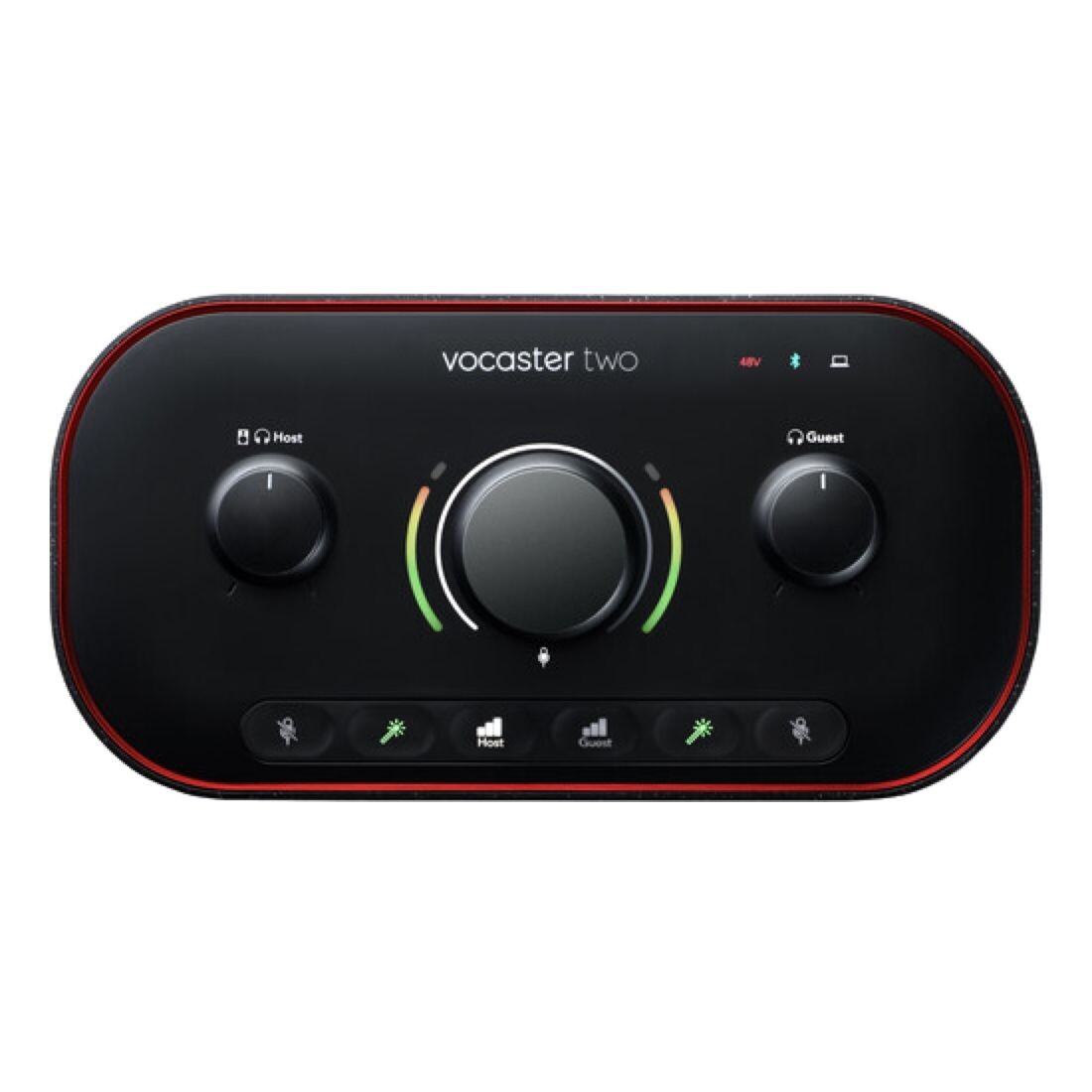 

Интерфейс для подкастов Focusrite с 2 микрофонными входами
