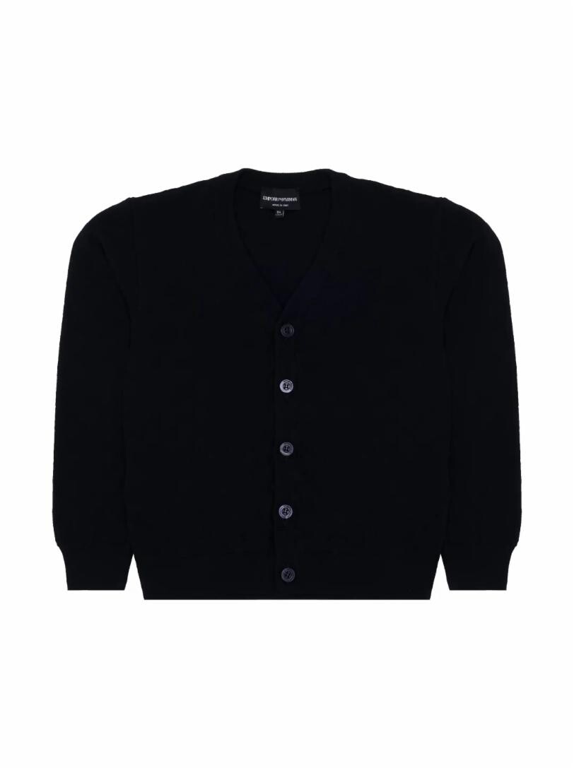 

Кардиган с монограммой EMPORIO ARMANI