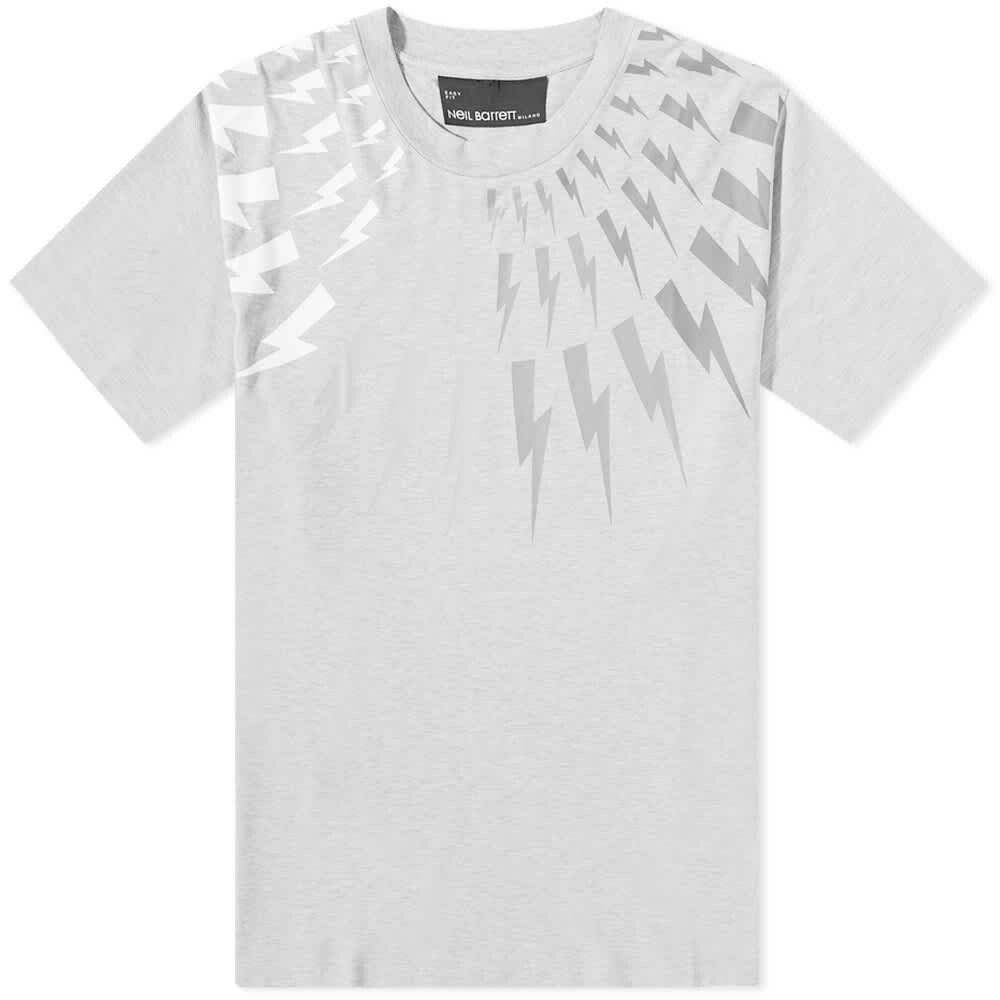

Oversized-футболка Fairisle Thunderbolt с эффектом омбре Neil Barrett