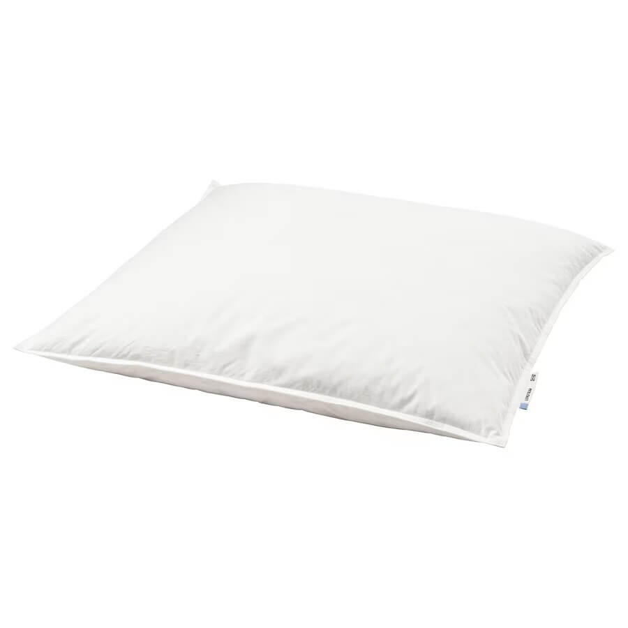 Подушка Ikea Lundtrav 80х80 см, белый – купить с доставкой из-за рубежа ...