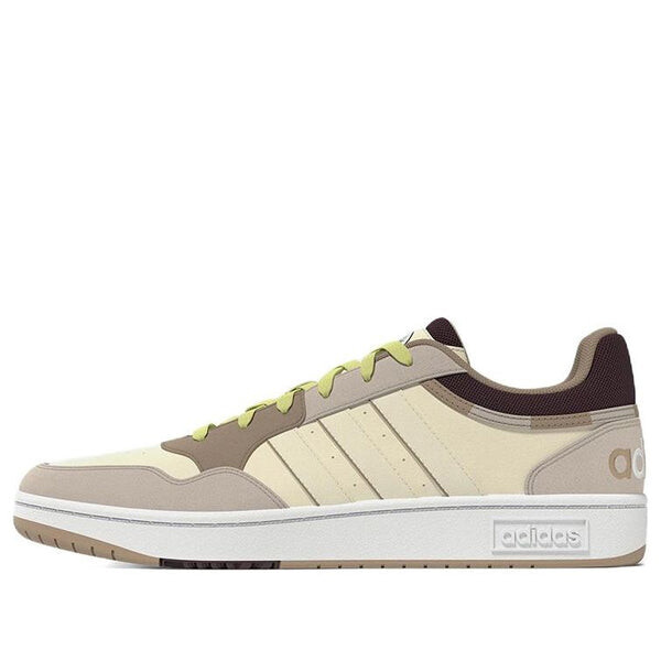 

Кроссовки adidas neo Hoops 3.0 'Light Yellow Light Brown Black' H03738, желтый