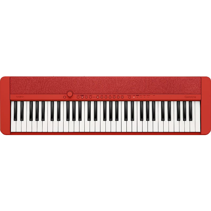 цена Портативная клавиатура Casio Casiotone CT-S1 — красная Casiotone CT-S1 Red