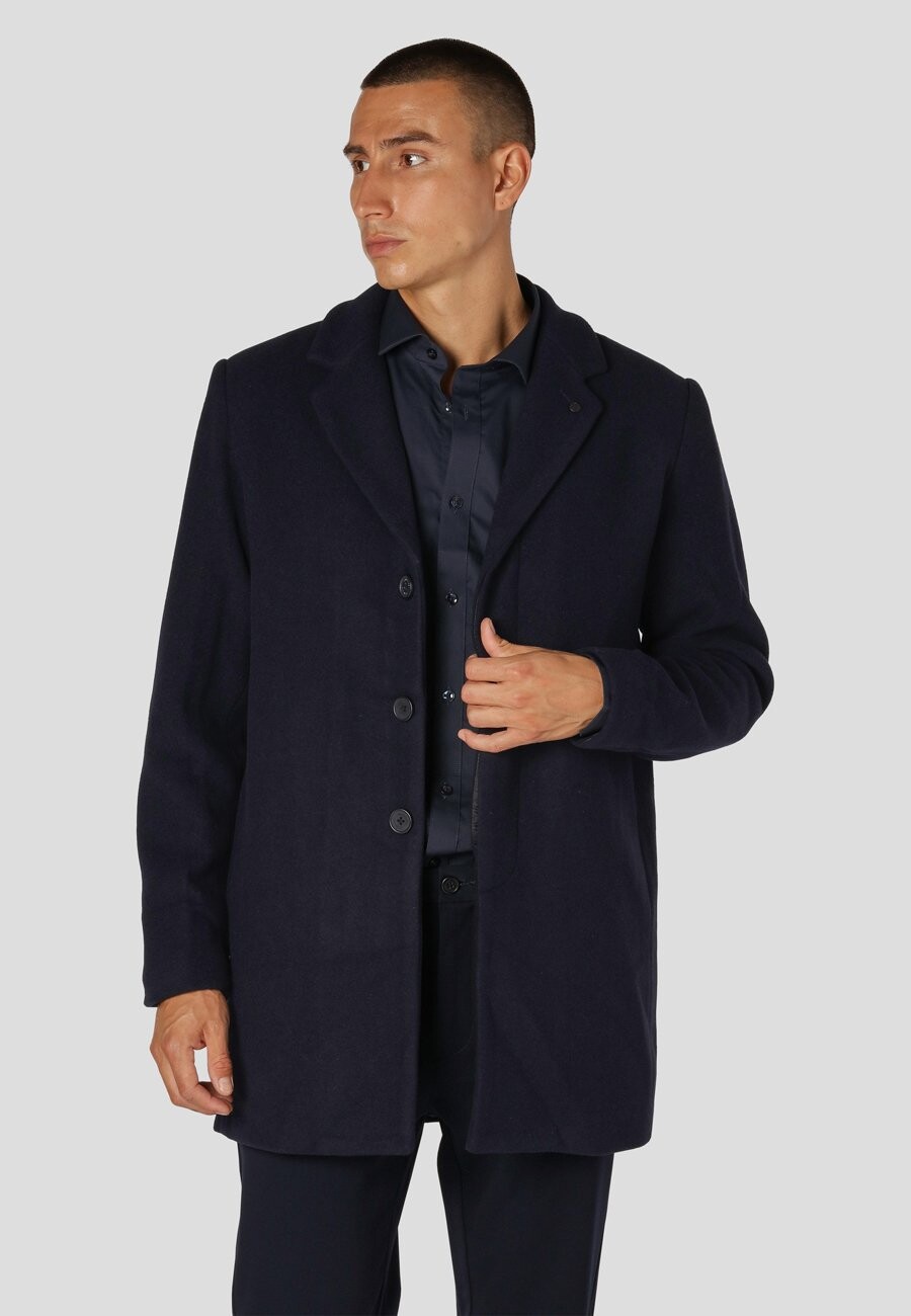 

Пальто короткое Clean Cut Copenhagen, синий