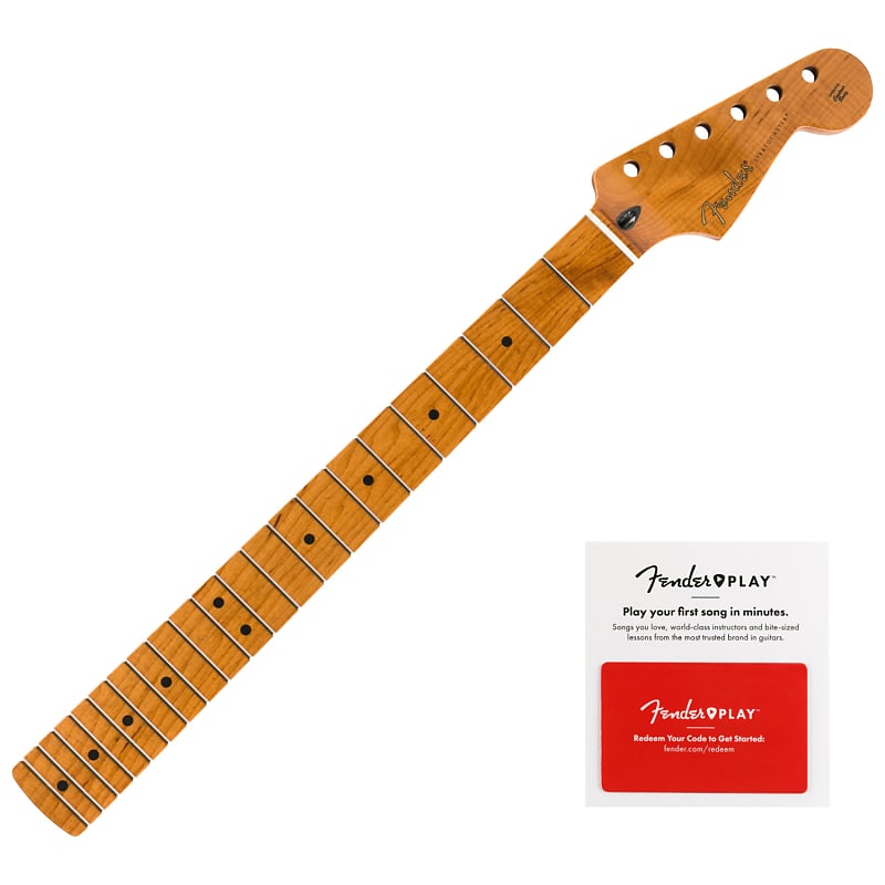 Сменный гриф Fender из жареного клена Stratocaster с игровой картой Fender 990502920