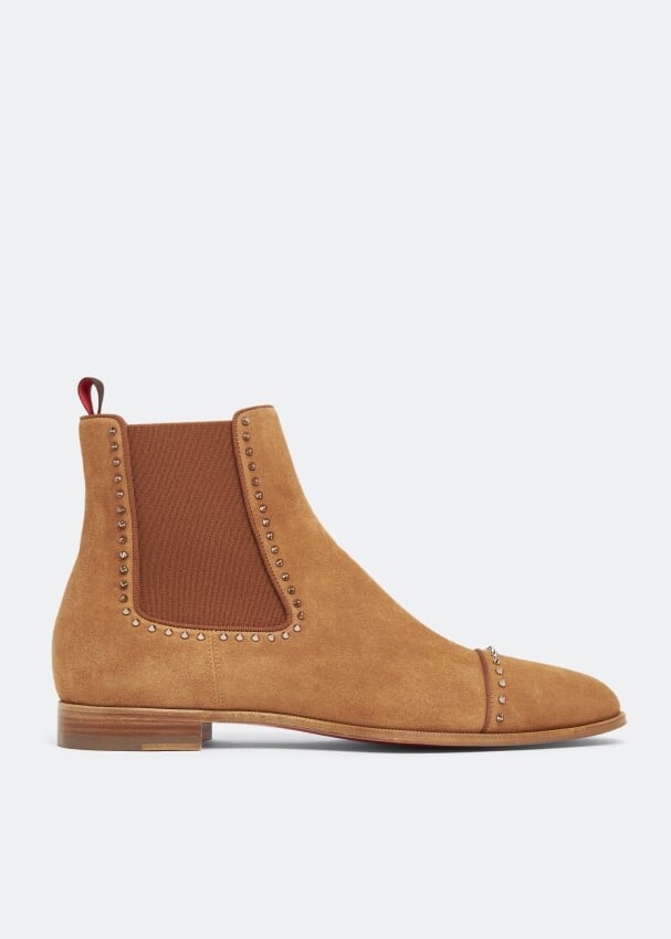 

Ботинки CHRISTIAN LOUBOUTIN Chelsea Cloo boots, коричневый