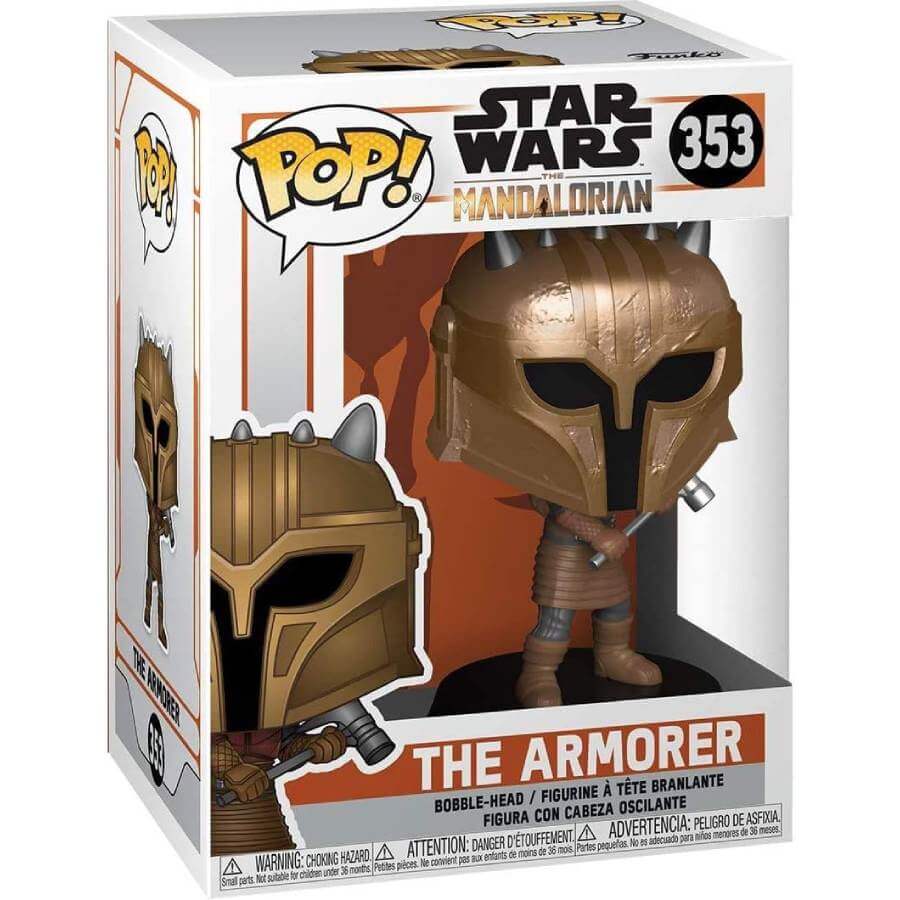 Фигурка Funko Pop! Star Wars: The Mandalorian - The Armorer - фото