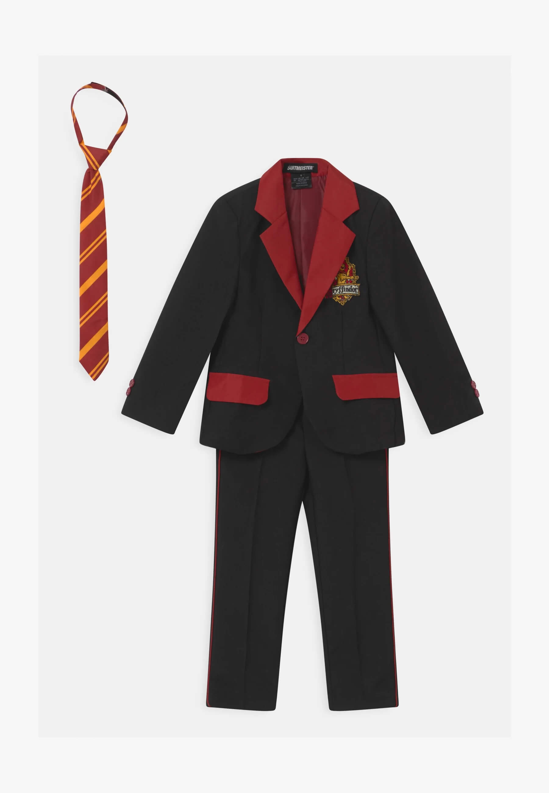Кюстюм Suitmeister Harry Potter Gryffindor, черный/красный шарф старшекурсника факультета гриффиндор из истории гарри поттера