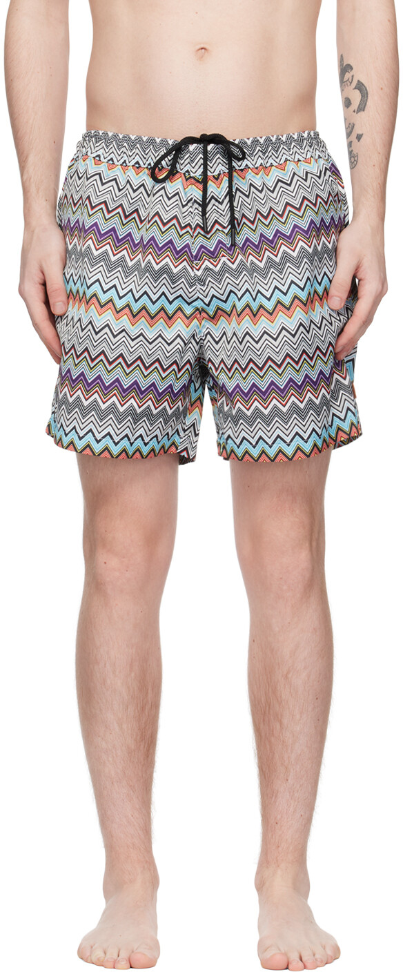 

Разноцветные плавки в полоску Missoni