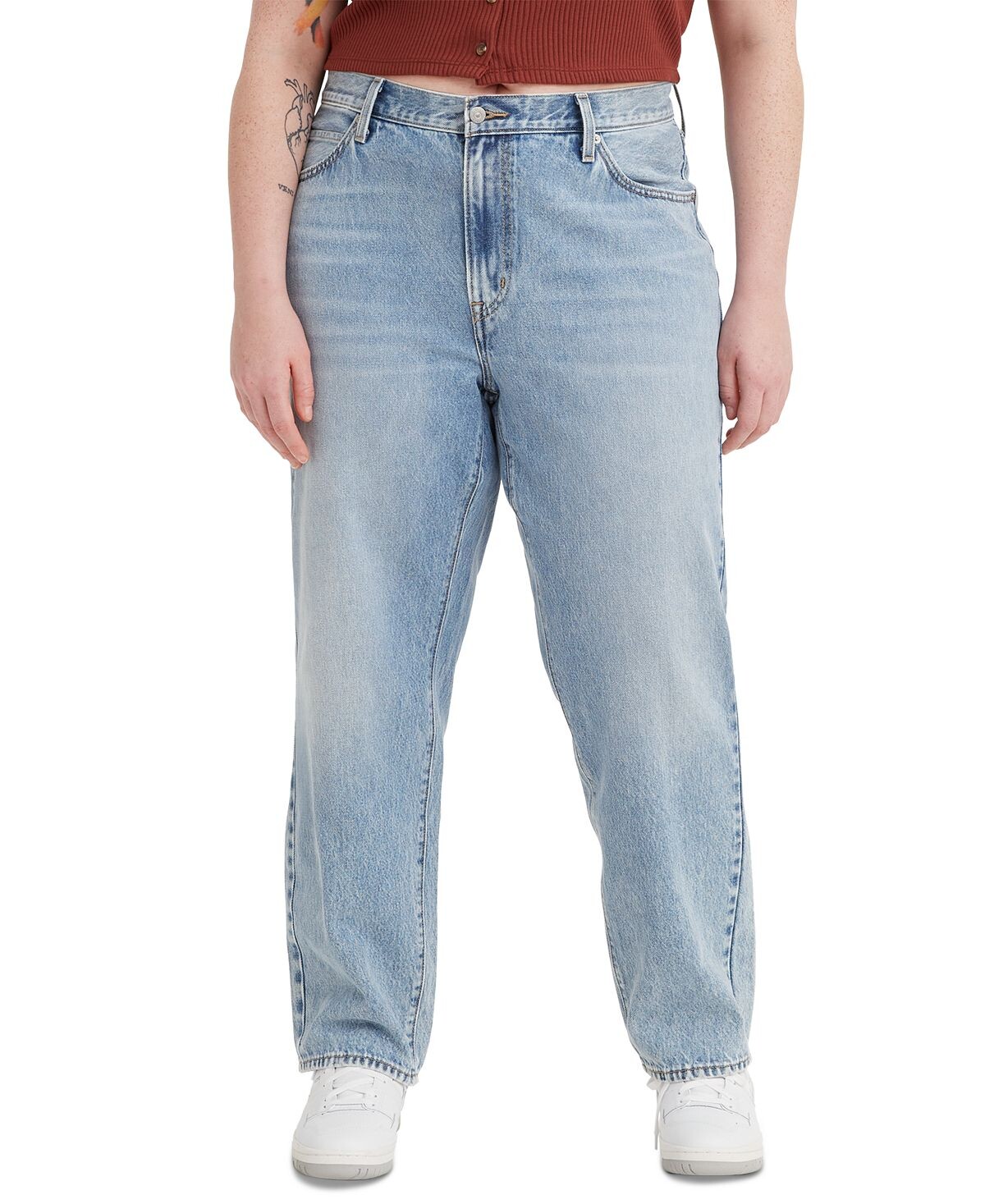 

Модные женские джинсы больших размеров '94 baggy Levi's, мульти, Серый, Модные женские джинсы больших размеров '94 baggy Levi's, мульти
