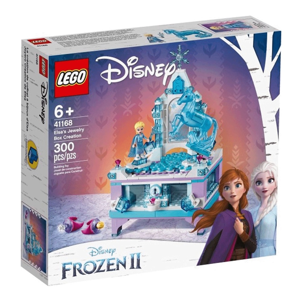 цена Конструктор LEGO Disney Princess 41168 Шкатулка для украшений Эльзы