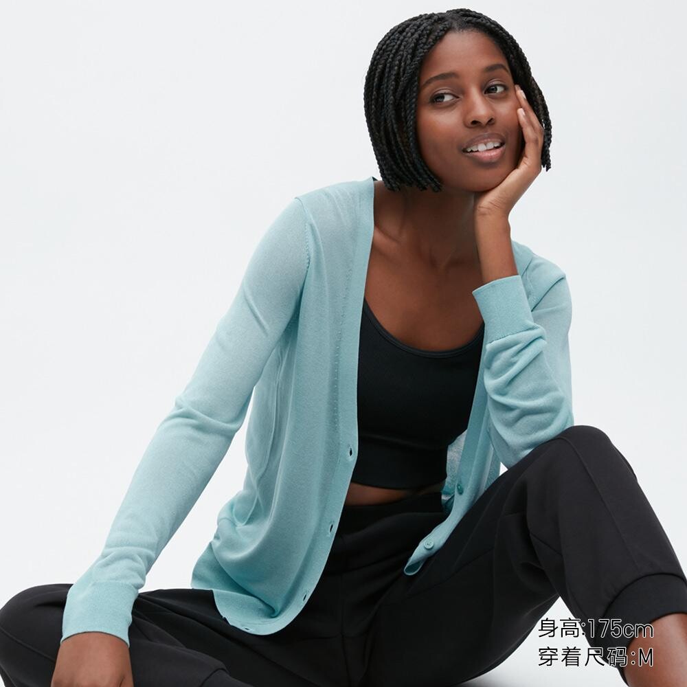 

Рубашка Uniqlo, синий