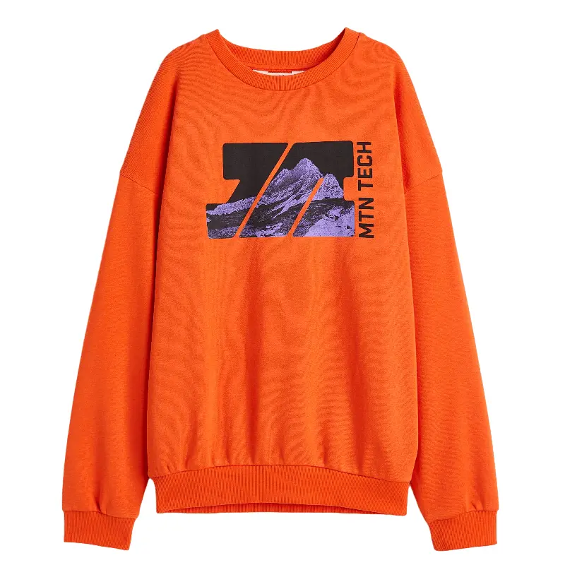 

Толстовка H&M Mountain, оранжевый