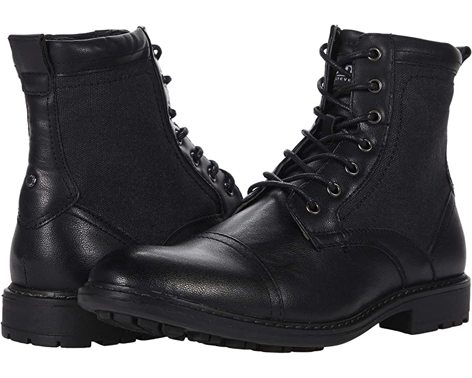 Ботинки Bunsin Lace-Up Boot Steve Madden, черный ботинки steve madden pop winter boot цвет dark mauve