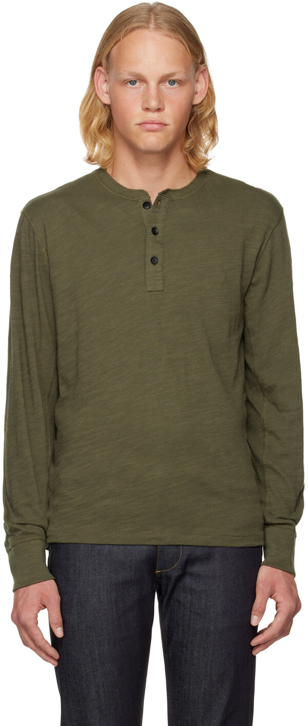 

Хаки Classic Flame Henley rag & bone