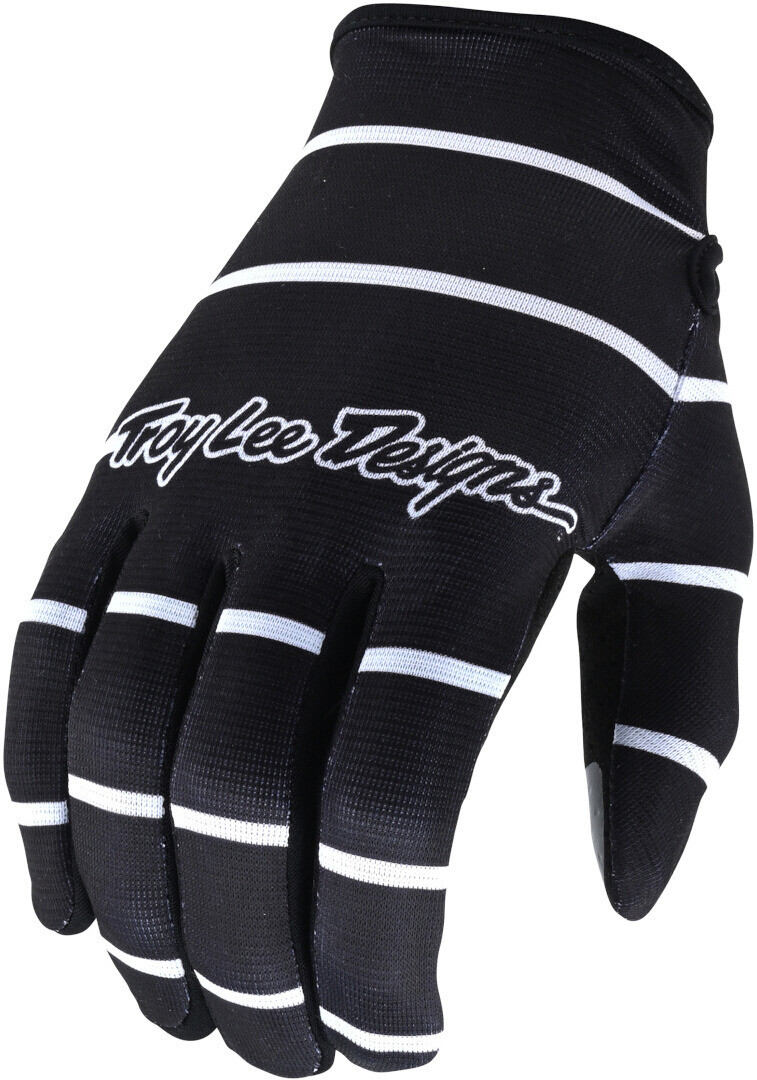 

Перчатки Troy Lee Designs Flowline Stripe Велосипедные, черно-белые
