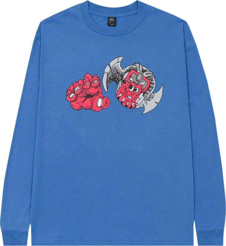

Лонгслив Brain Dead Summoner Long-Sleeve 'China Blue', синий