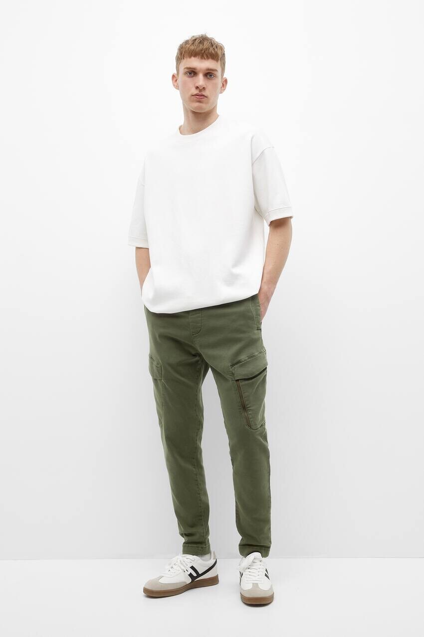 

Джоггеры-карго Pull&Bear, хаки