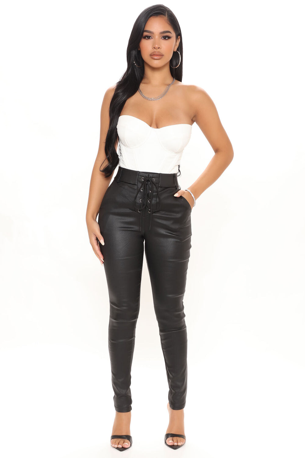 

Брюки Fashion Nova YP4625, черный