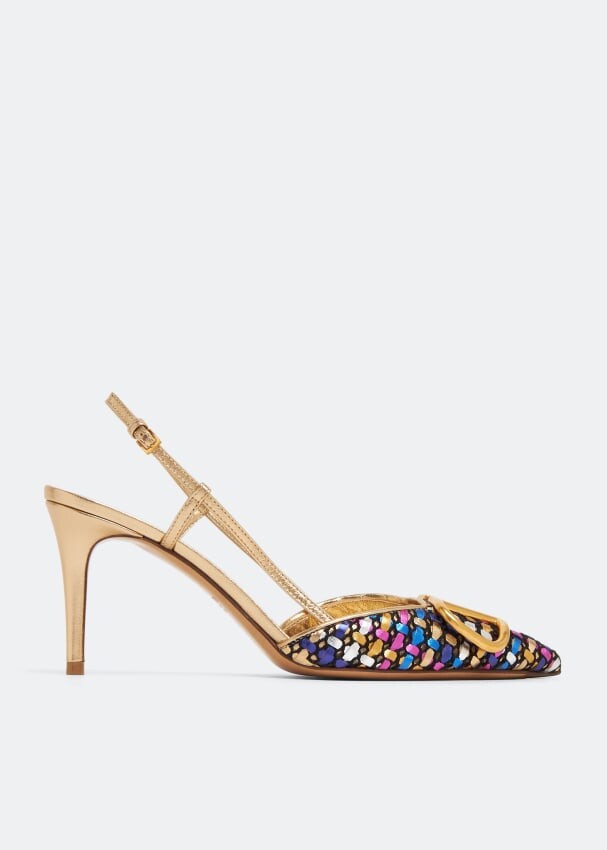 

Туфли VALENTINO GARAVANI VLogo Signature pumps, разноцветный