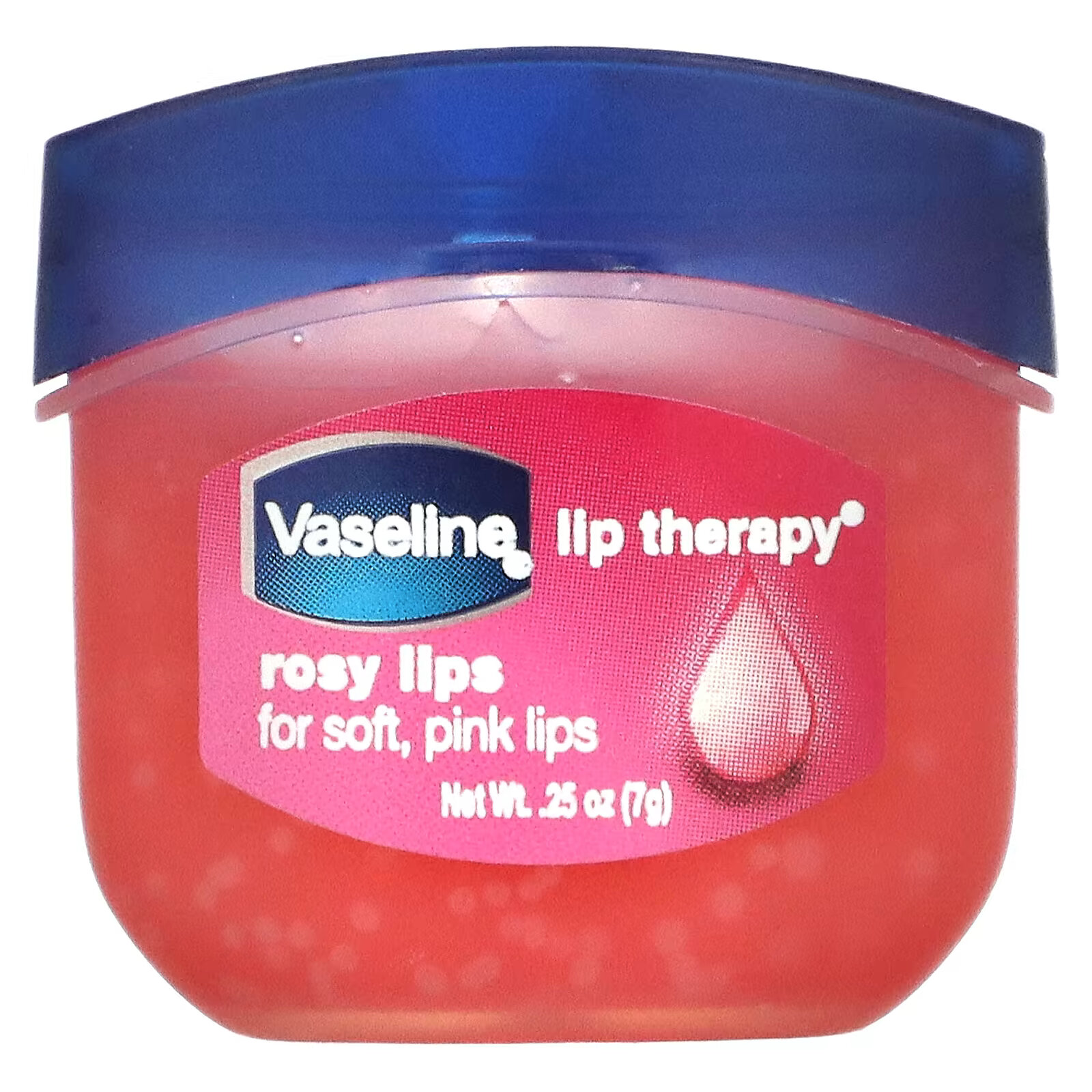 Vaseline, Бальзам для губ Lip Therapy, «Розовые губы», 7 г vaseline lip therapy улучшенное заживление средство для губ 10 г