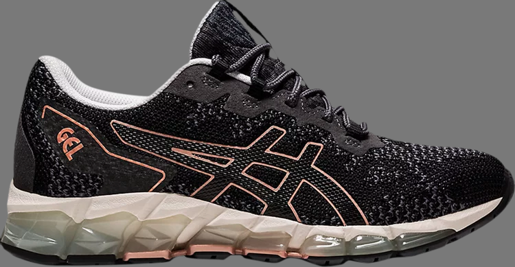 Кроссовки wmns gel quantum 360 6 knit 'black copper' Asics, черный - фото