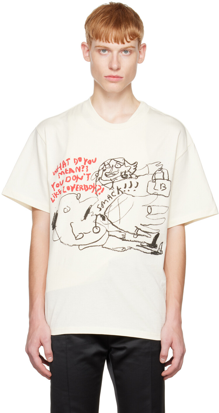 

Футболка Off-White 'Charles And The Worms' Charles Jeffrey Loverboy