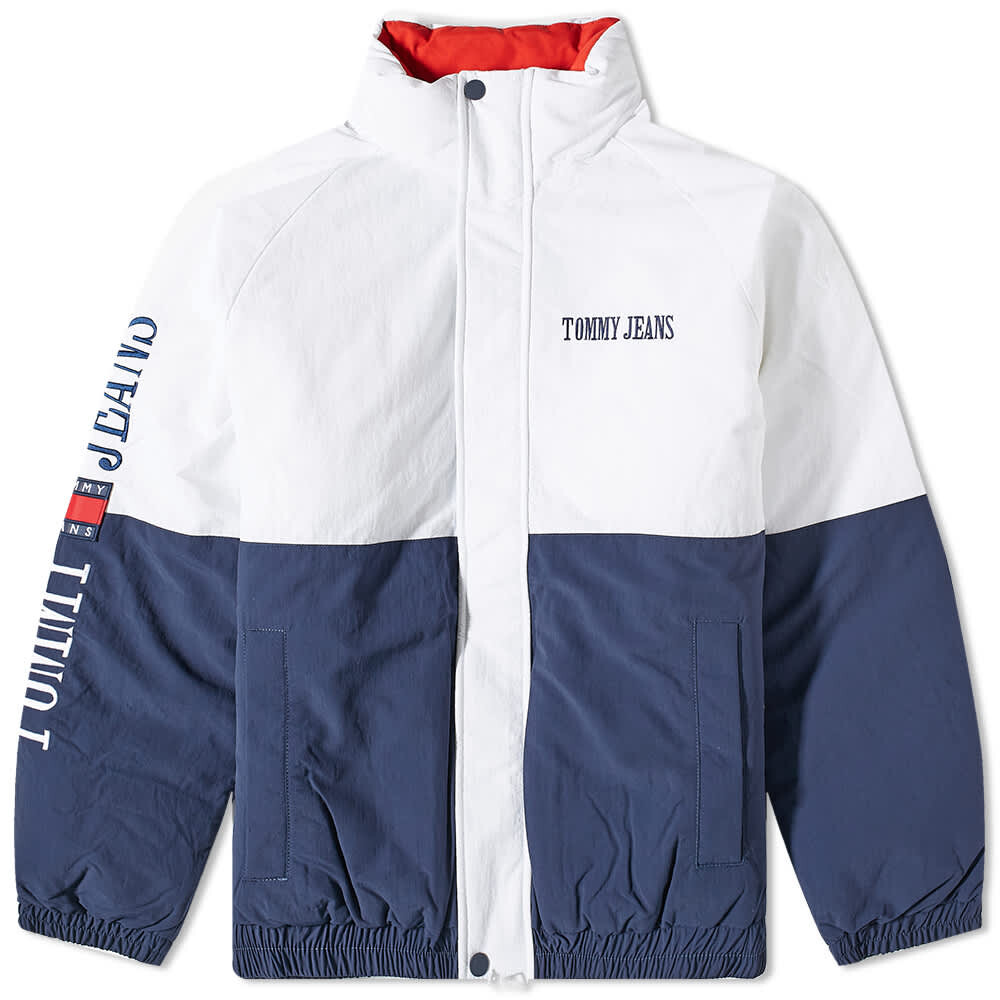 

Архивная куртка в стиле колор-блок Tommy Jeans, Синий