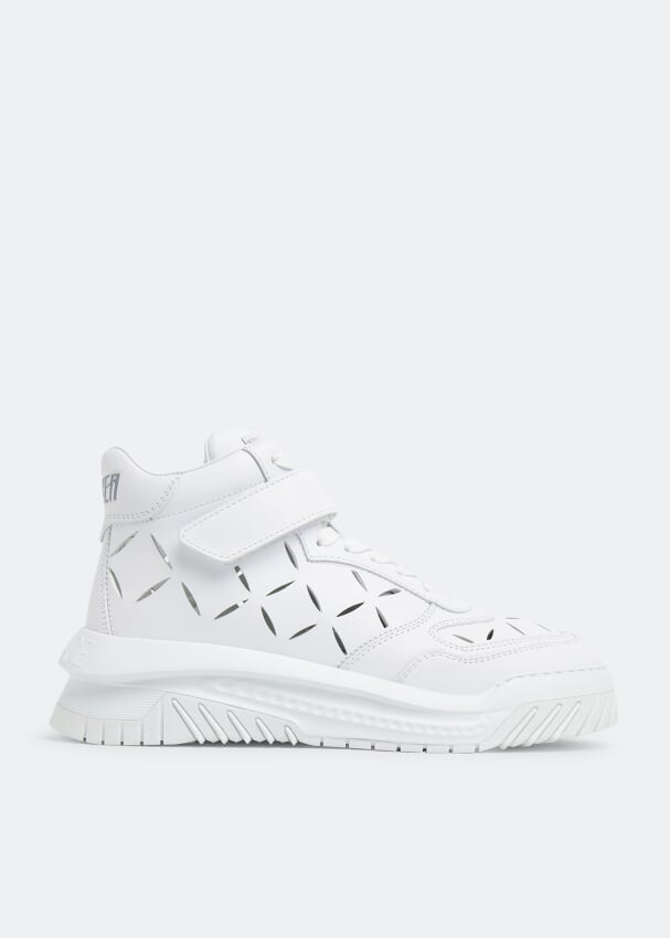 

Кроссовки VERSACE Slashed Odissea sneakers, белый