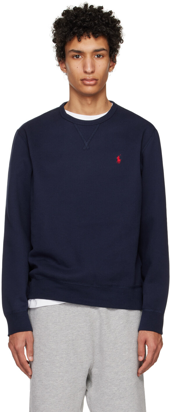 

Темно-синяя толстовка \The RL\"" Polo Ralph Lauren, Синий