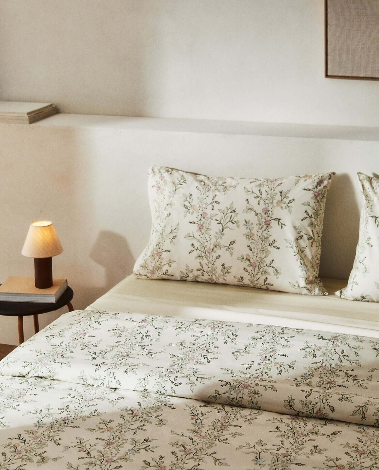 

Пододеяльник Zara Home, цветочный принт