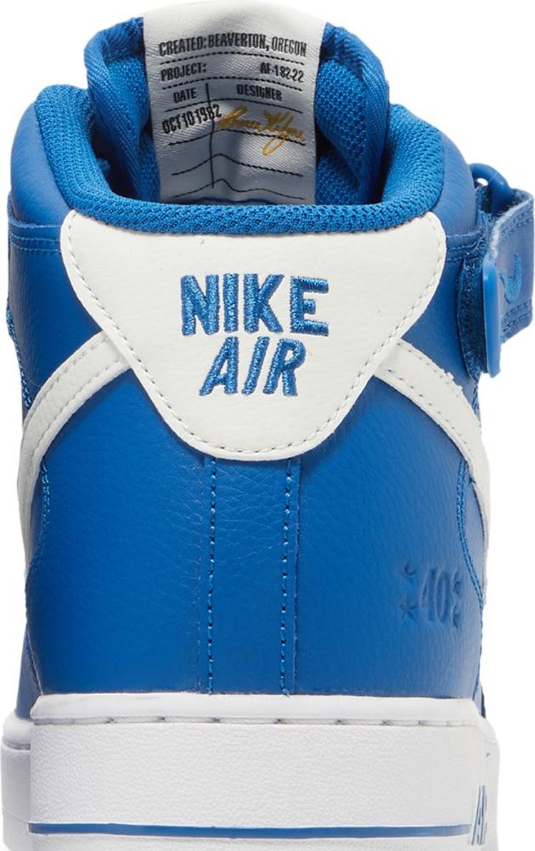 Nike Air Force 1 Mid 07 LV8 40th Anniversary Blue Jay CDEK.Shopping