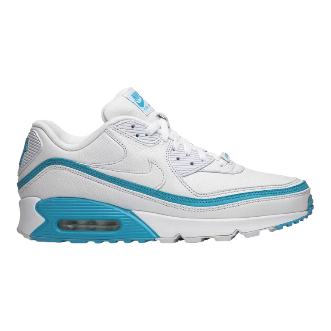 

Кроссовки Nike Undefeated x Air Max 90, белый/голубой