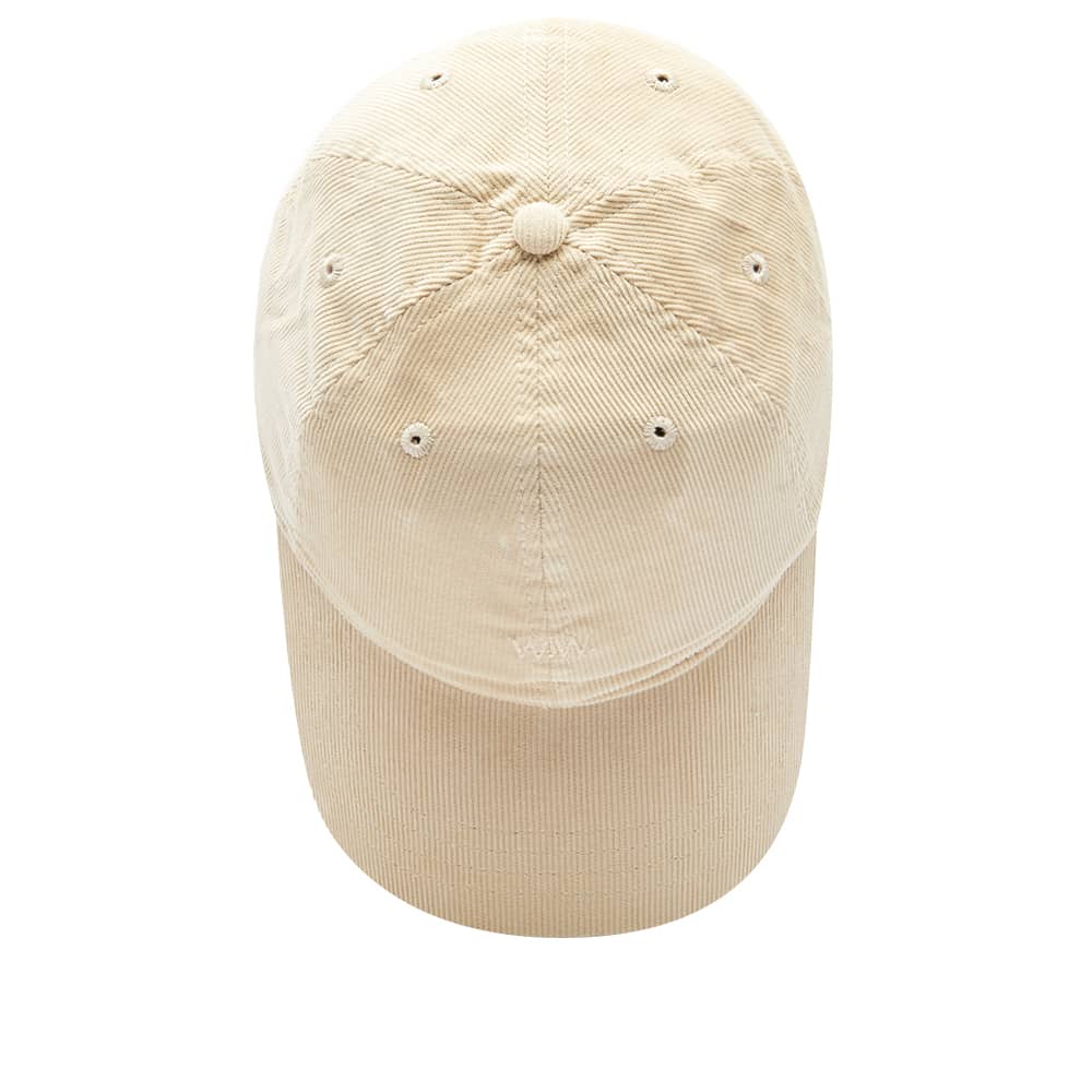 Низкопрофильная вельветовая кепка Wood Wood шляпа с вельветовым козырьком низкая вельветовая кепка wood wood бежевый