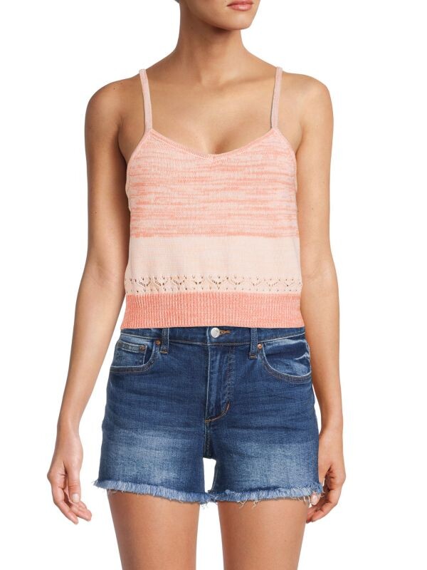 

Свитер без рукавов BCBGeneration Peach multicolor