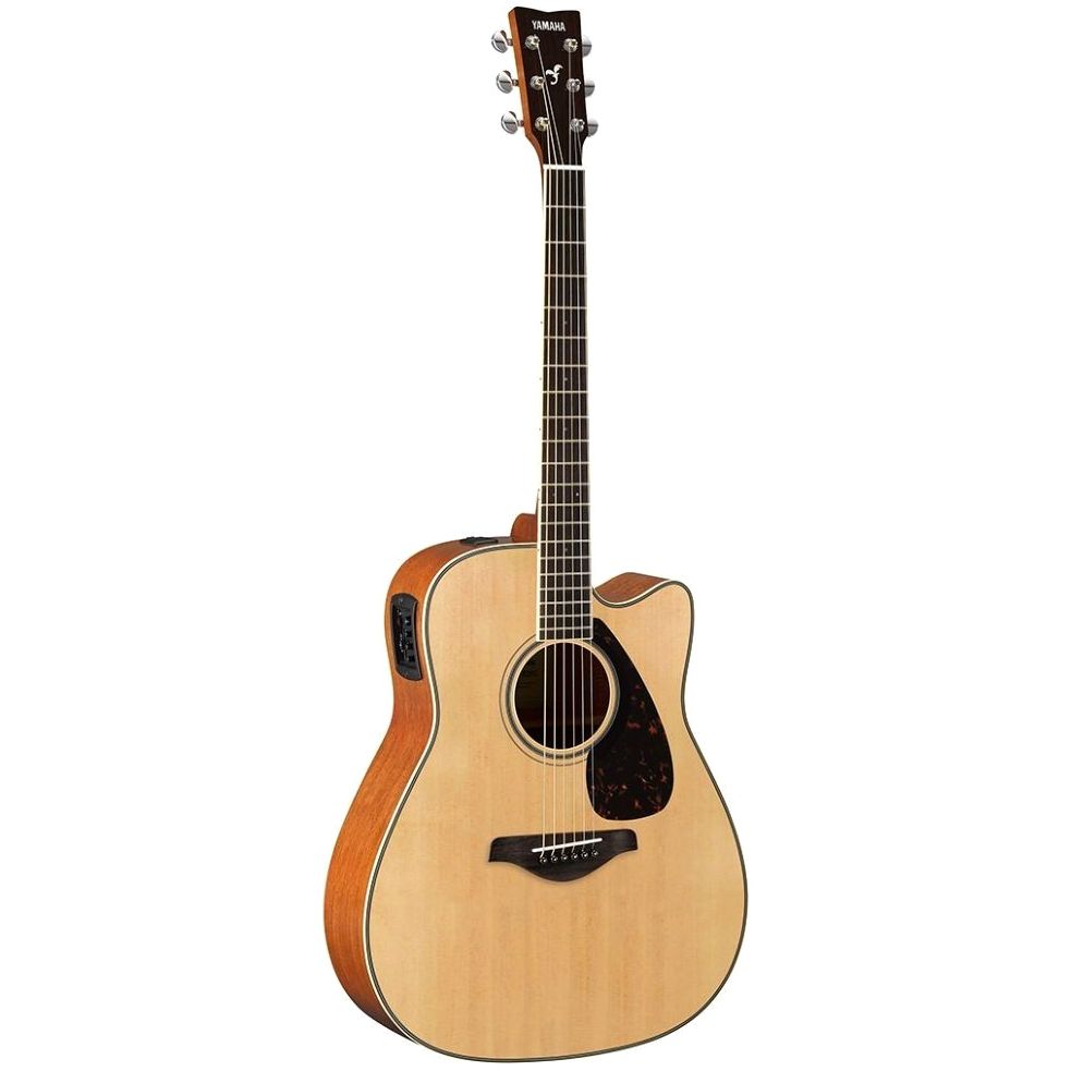 Электроакустическая Фолк - Гитара Yamaha FGX820C, natural электроакустическая гитара yamaha apxt2 natural