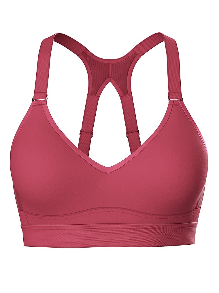 

Спортивный бюстгальтер Victoria's Secret Incredible Plunge Sports, темно-розовый