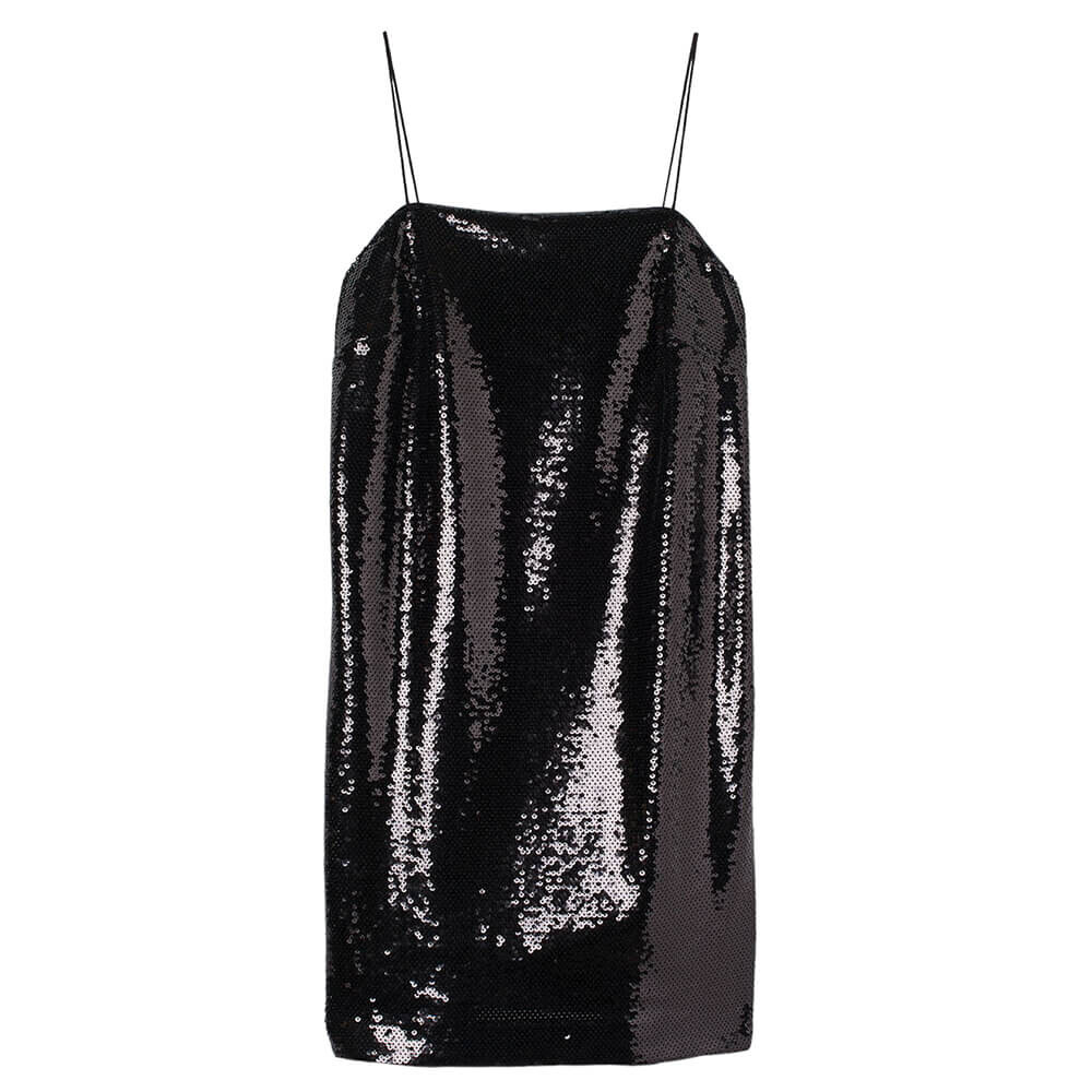 

Платье H&M Sequined, черный