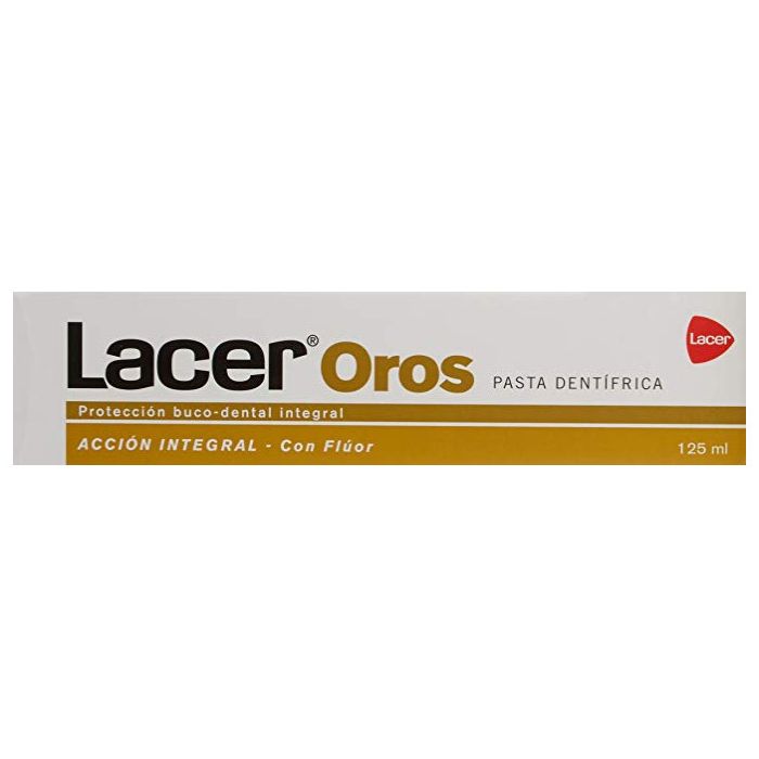 Зубная паста Pasta Dental Oros Lacer, 125 ml ополаскиватель для рта oros colutorio lacer 500