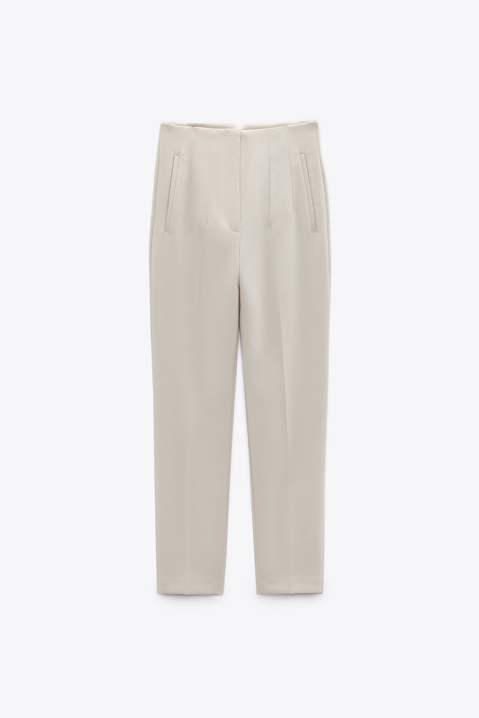 Брюки Zara High-waist, серый брюки zara kids elastic waist хаки