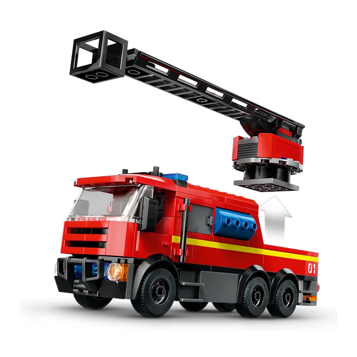 Конструктор Lego City Fire Station with Fire Truck 60414, 843 детали