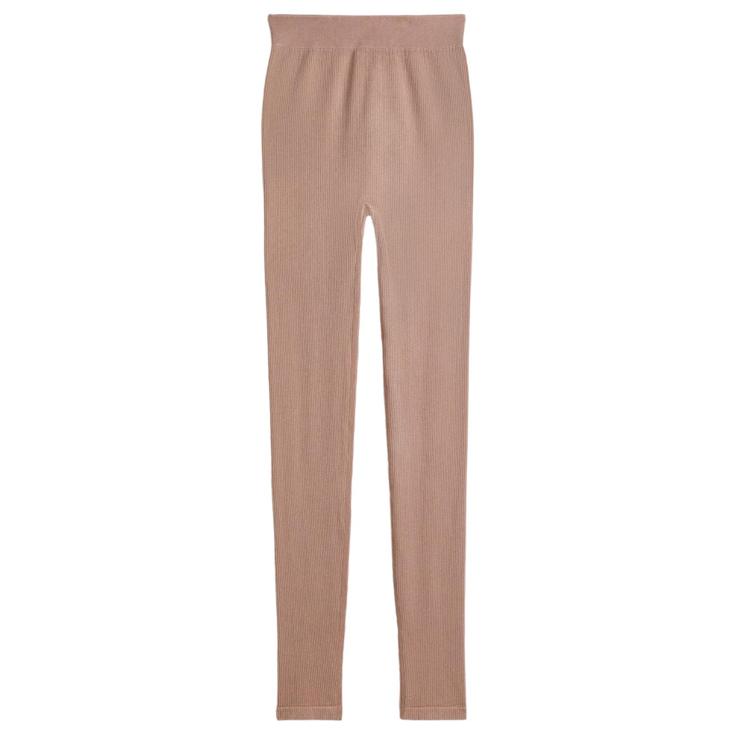 

Леггинсы H&M Seamless Ribbed, бежевый