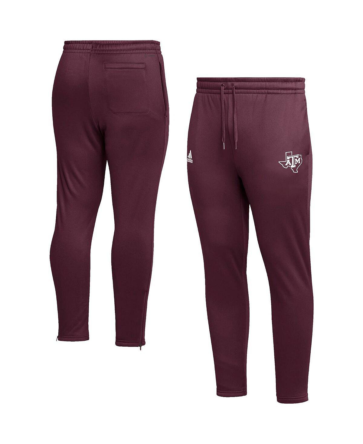 Мужские зауженные брюки maroon texas a&m aggies aeroready adidas брюки муж ha1420 adidas m fi dblknt pt legink размер m