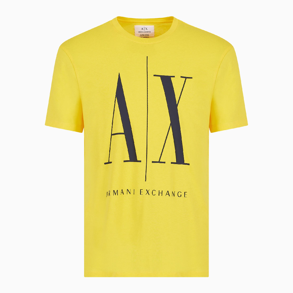 цена Футболка Armani Exchange Icon Logo Regular Fit, желтый
