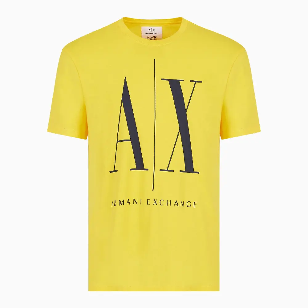 цена Футболка Armani Exchange Icon Logo Regular Fit, желтый