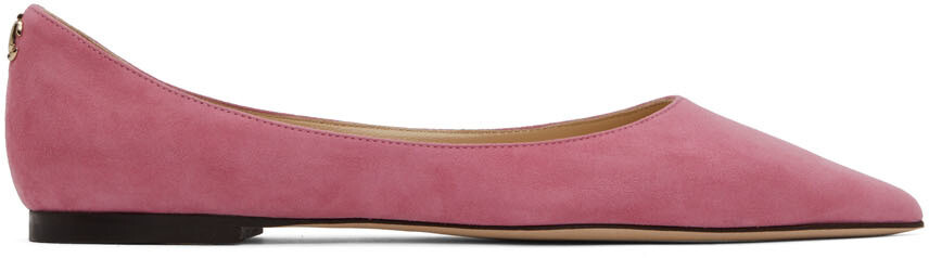 

Розовые балетки Love Jimmy Choo