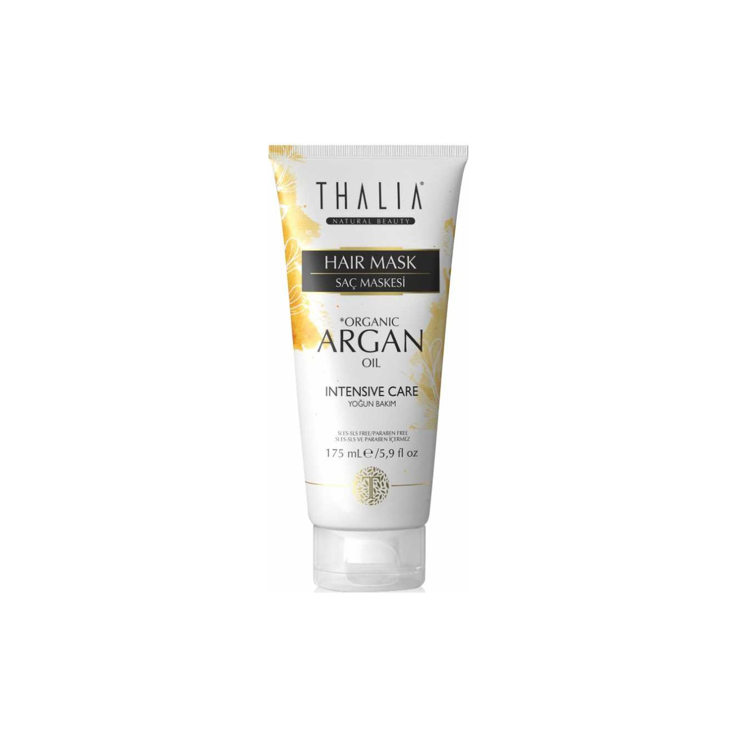 Маска для ухода за волосами Thalia с органическим аргановым маслом, 175 мл