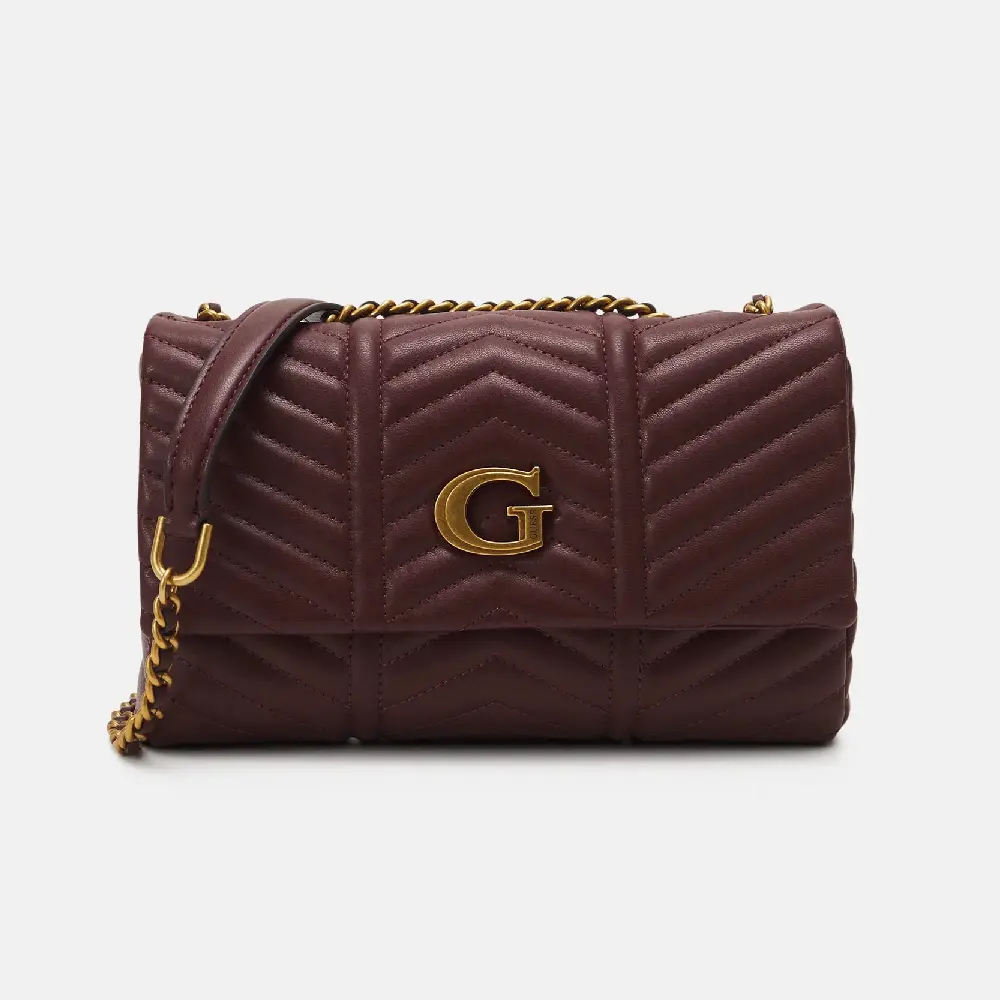 

Сумка Guess Lovide Convertible, красно-коричневый