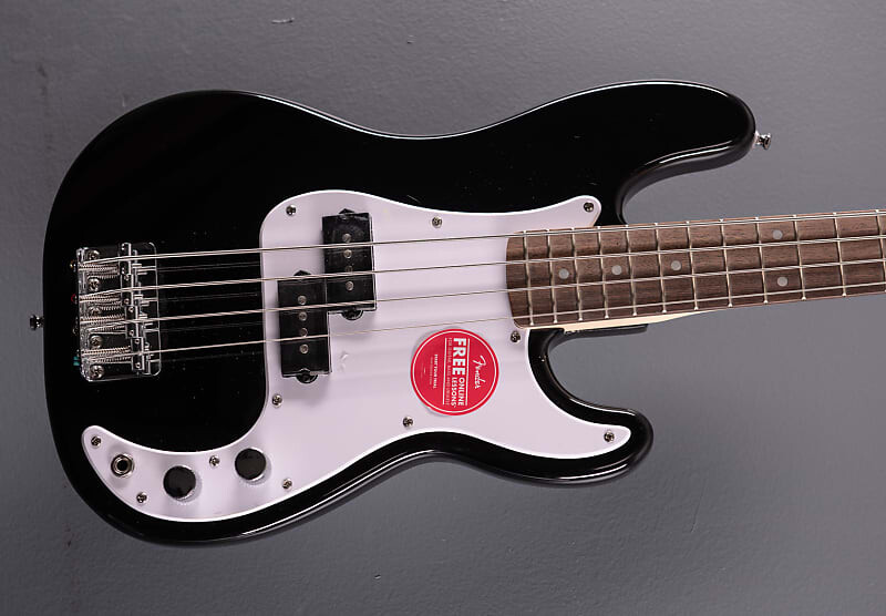 

Мини-прецизионный бас - черный Squier Mini Precision Bass -