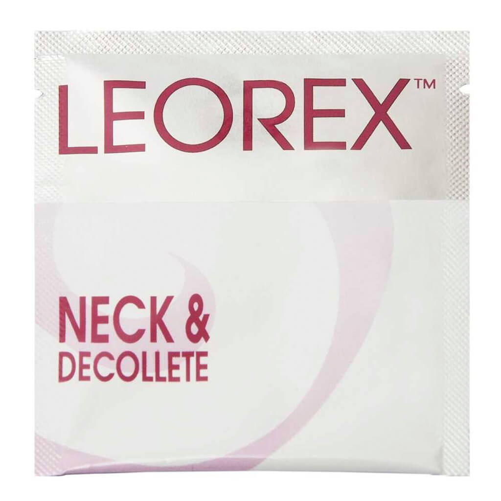 Бустер (маска) для шеи и зоны декольте Leorex Neck  Decollete, 10 сашетов
