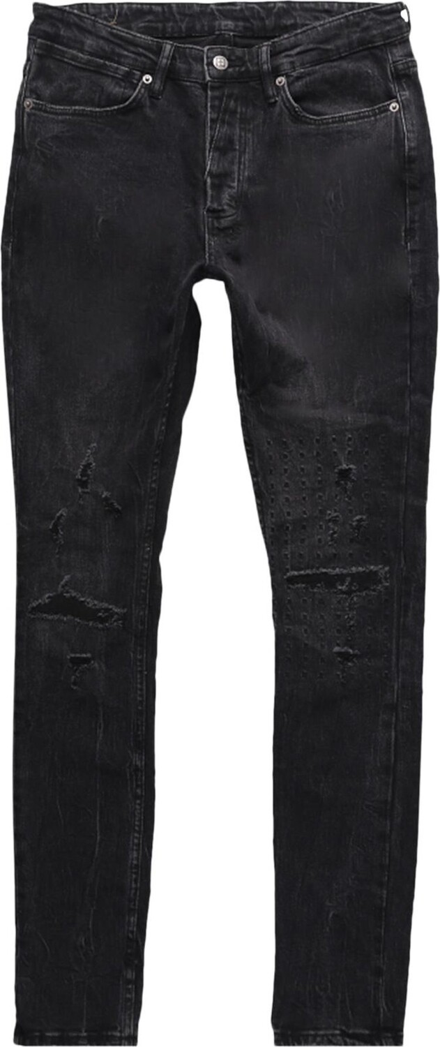 

Брюки Ksubi Van Winkle Marbled Pants 'Black', черный